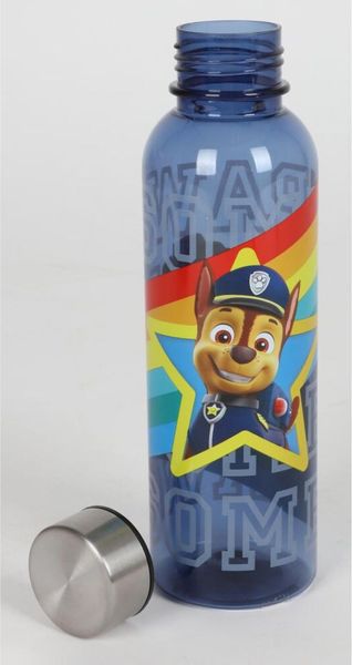 Paw Patrol Trinkflasche mit Edelstahldeckel 500ml für Kinder Getränkeflasche Wasserflasche Kinderflasche Kunststoffflasche Flasche