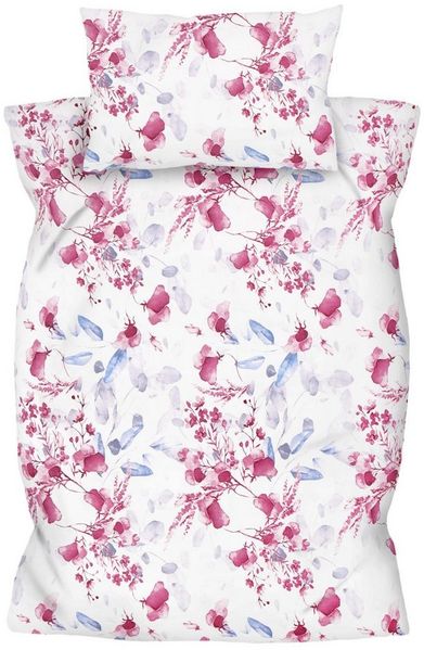 Amilian Kinderbettwäsche 100x135 - Bettwäsche Kinder - Kopfkissenbezug 40x60 cm Babybettwäsche, 2 teilig, 100% Baumwolle, für Mädchen und Jungen