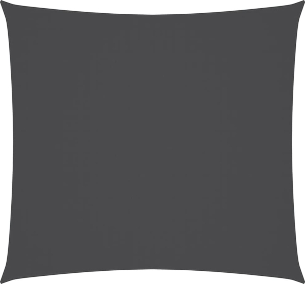 vidaXL Sonnensegel Oxford-Gewebe Quadratisch 7x7 m Anthrazit 135088
