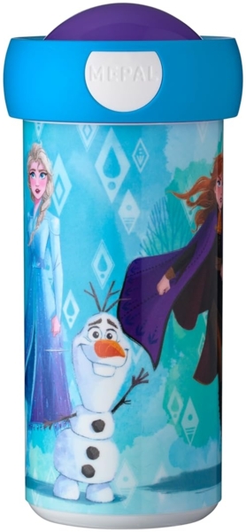Mepal - Verschlussbecher Campus - Trinkbecher - Auslaufsicherer Wasserflasche für Kinder - Wiederverwendbarer Becher - BPA-frei & Spülmaschinenfest - 300 ml - Frozen 2
