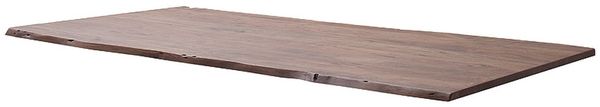 Tischplatte >CALABRIA< in Walnuss - 160x2,5x90 (BxHxT)