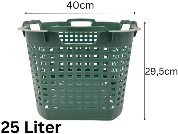BURI Wäschekorb Set Universalkorb vers. Farben Stapelkörbe Gartenkörbe Korb robust Bild 2