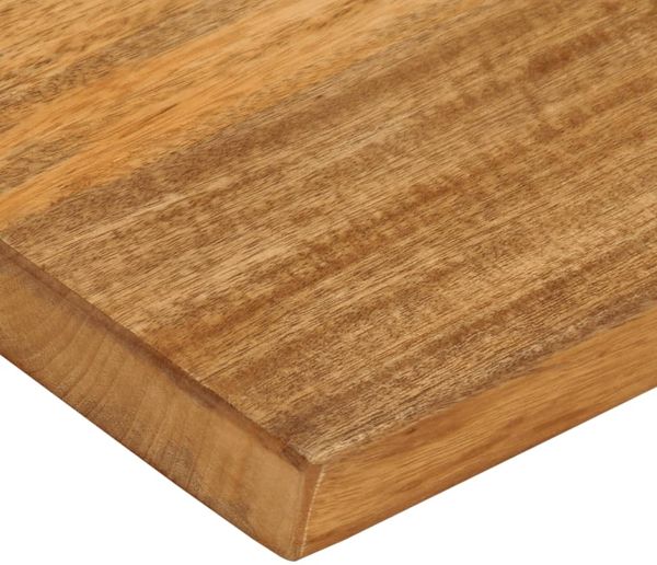 vidaXL Tischplatte mit Baumkante 120x40x2,5 cm Massivholz Mango 370542 Bild 6