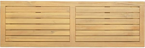 vidaXL Gartenkonsole Tisch Helles Akazienholz 110 x 35 x 75 cm 42026801 Bild 8