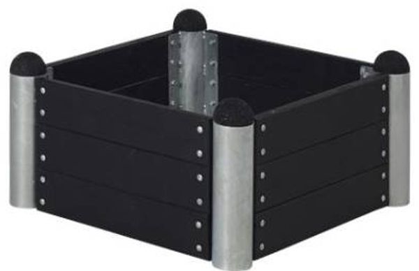 Plus Hochbeet Pipe 6a 80 x 80 x 36 cm
