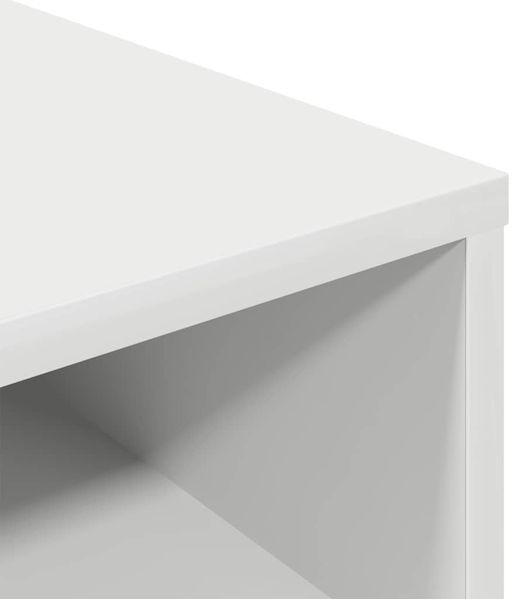 vidaXL Bücherregal Weiß 34x31x80 cm Holzwerkstoff 860274 Bild 7