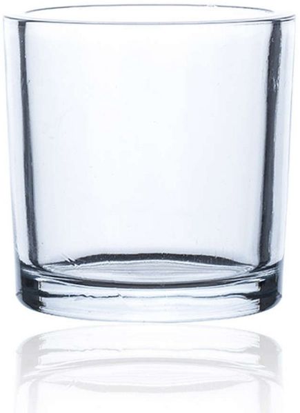 Sandra Rich Übertopf SANDRA RICH, Glasübertopf " cylindrical heavy Pot H 10cm/10cm "