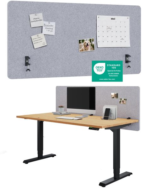 Ergotopia Focus Pure Schreibtisch Trennwand
