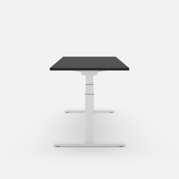 SLS 670 PRO Schreibtisch - 180 , Lichtgrau , Schwarz Bild 5