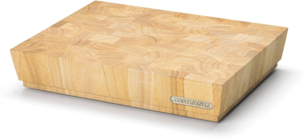 Hackblock Gummibaum-Holz, 40 cm breit von CONTINENTA