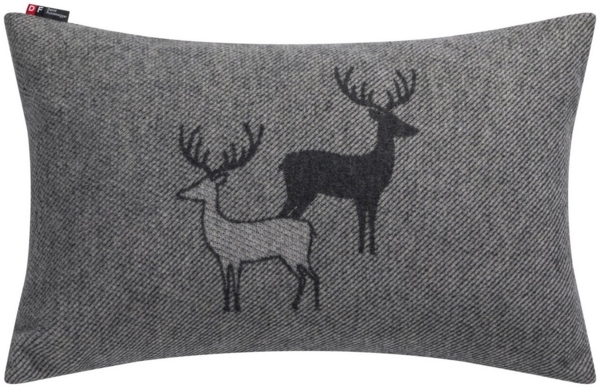 DAVID FUSSENEGGER Kissenhülle Silvretta 'Hirschrudel' 40 x 60 cm