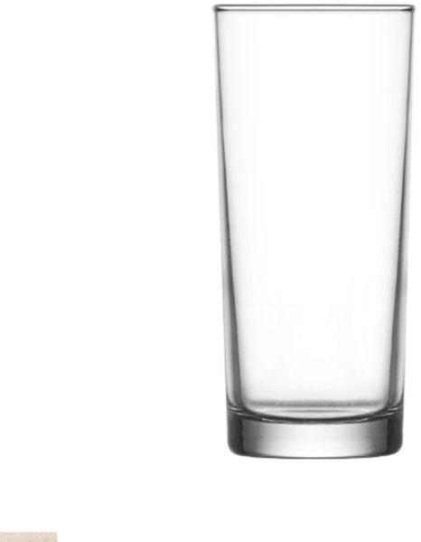 LAV Suma Gläser-Set - einfaches transparentes Design 190 ml - 3 teilig