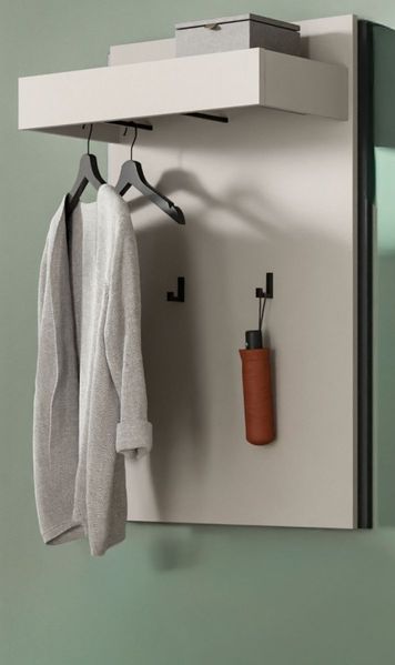Garderobenpaneel Nevia in kaschmir 75 x 106 cm