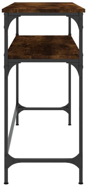 vidaXL Konsolentisch Räuchereiche 100x35,5x75 cm Holzwerkstoff 834047 Bild 5