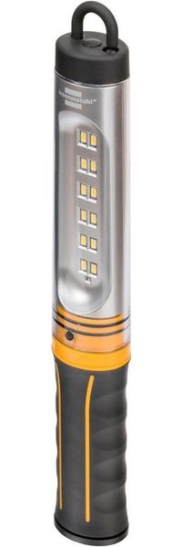Brennenstuhl LED Akku Werkstattleuchte WL 500 A/Aufladbare Stableuchte mit USB Ladekabel (520lm, 3 Lichtmodi, mit integriertem Haken und Magnet) Bild 3