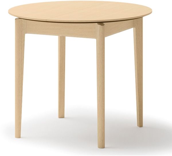 Selsey 'Plot' Esstisch ausziehbar, Helle Eiche-Optik, ca. 75 x 90–210 x 90 cm