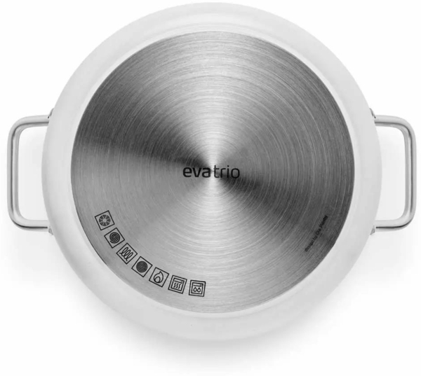 Eva Solo White Line Topf 7,0 l 24 cm keramischer Slip-Let®-Antihaftbeschichtung Bild 5