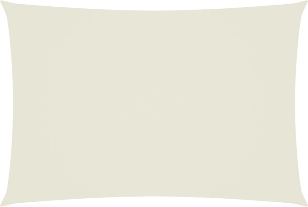 vidaXL Sonnensegel Oxford-Gewebe Rechteckig 2,5x4,5 m Creme 135208