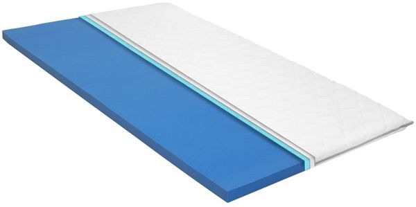 vidaXL Matratze, Viskoelastischer Memory-Schaum, 6 cm, 140x200 cm