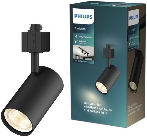 Philips Schienenleuchte 1er Spot Zilo Easy Link schwarz