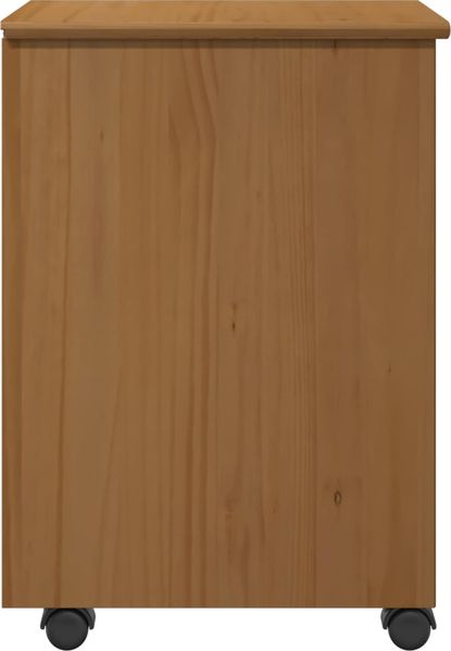 vidaXL Rollschrank mit Rollen MOSS Honigbraun 34 x 39 x 56 cm 42028340 Bild 6