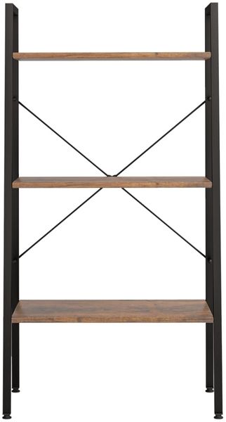 vidaXL Standregal mit 3 Böden Dunkelbraun und Schwarz 56x35x108 cm 336362 Bild 3