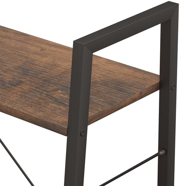 vidaXL Standregal mit 3 Böden Dunkelbraun und Schwarz 56x35x108 cm 336362 Bild 7