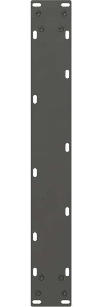 vidaXL Bartischbeine Anthrazit 2 Stk. 60x(100-101) cm Stahl 4013346 Bild 6