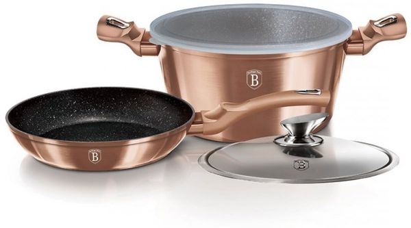 Berlinger Haus Berlinger Haus Topf und Pfanne Rose Gold 51132