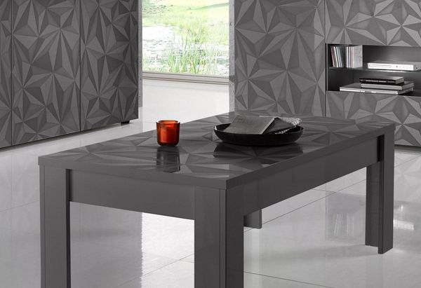 Home affaire Couchtisch Prisma 122x65 cm, Wohnzimmertisch mit Winkelfuß, Sofatisch, rechteckig, Tischplattenstärke 22 mm