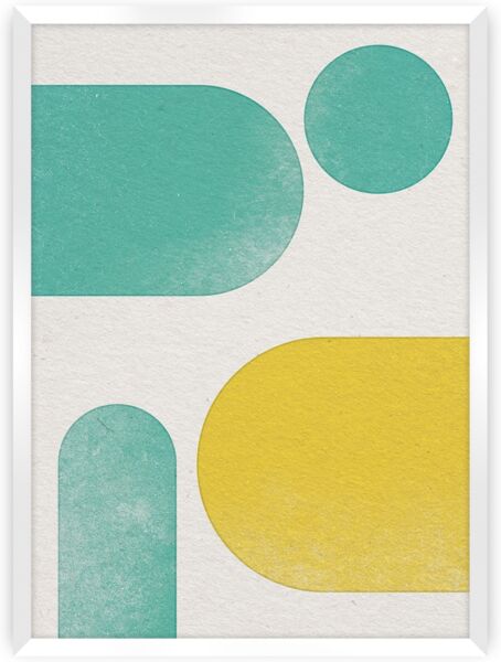Dekoria Poster Abstract Shapes I