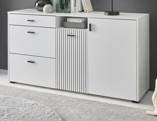 Sideboard Merced in weiß matt 150 cm