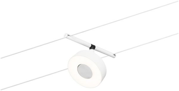 Paulmann 94478 LED Seilsystem Spot Circle 12V 3000K Weiß Chrom