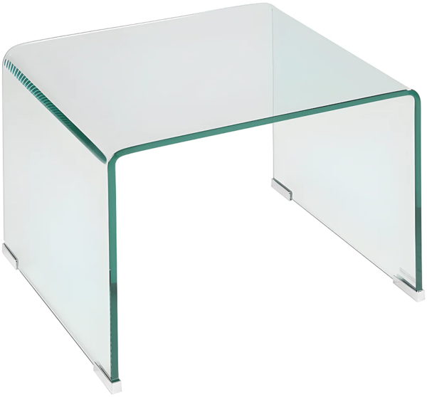 Vente-unique - Nachttisch - Glas - SUZANA Bild 2