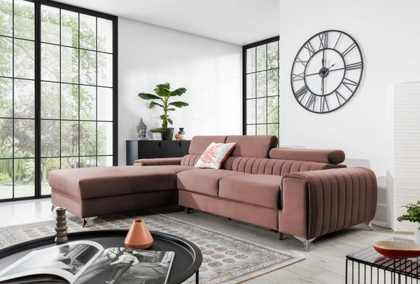 Wohnideebilder Grayson Rosa Ecksofas & Eckcouches CO-GRA-LT-24NU