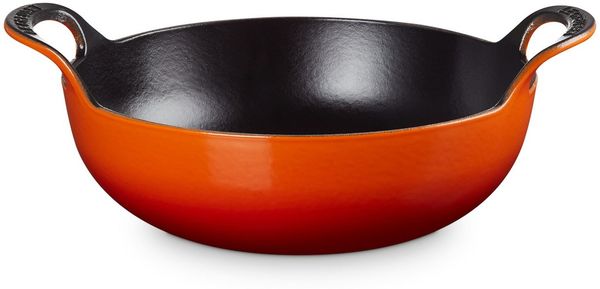 Balti Dish 24 cm Ofenrot Gusseisen Le Creuset Töpfe - GasBackofen geeignet, Spülmaschinengeeignet