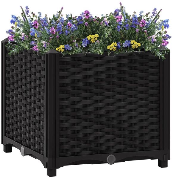 vidaXL Hochbeet 40 x 40 x 38 cm Polypropylen 316530