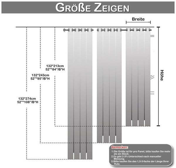 BTTO V&G Vorhang Verdunkelungsvorhang Vorhang Wasserdichter (1 St), abdunkelnd, Blickdicht Gardinen