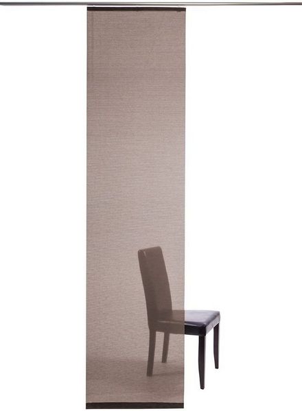 Homing Flächenvorhang Manhatten 60x245cm kupfer Vorhang Wohnzimmer Schlafzimmer