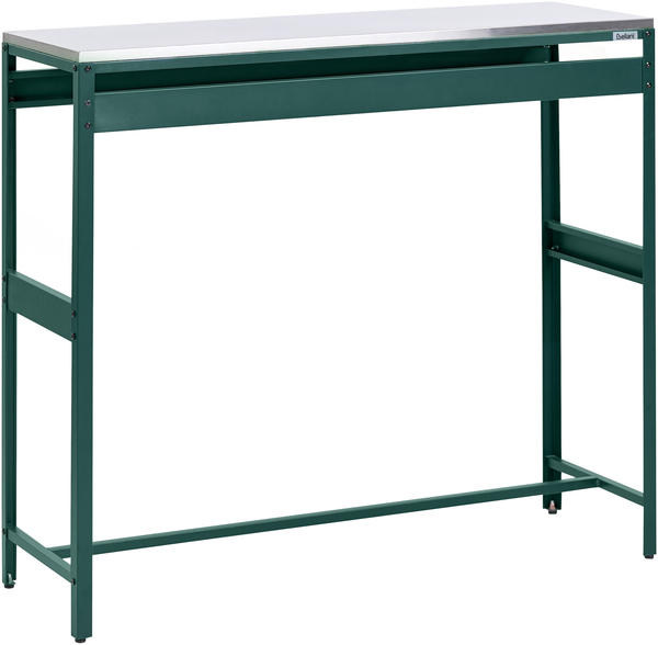 Outdoor-Bartisch MAENZA 120 cm 40 cm Metall Grün