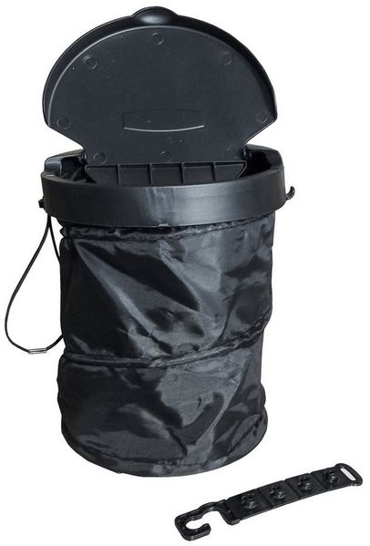 Dunlop Mülleimer AUTOMÜLLEIMER Faltbar Mini Auto Aufhängung Mülleimer Abfalleimer 15, Abfallsammler Auslaufsicher Camping PKW KFZ LKW