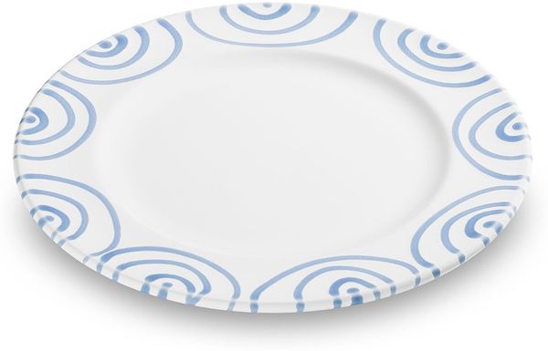 Gmundner Keramik Blaugeflammt, Dessertteller Gourmet (Ø 22cm)