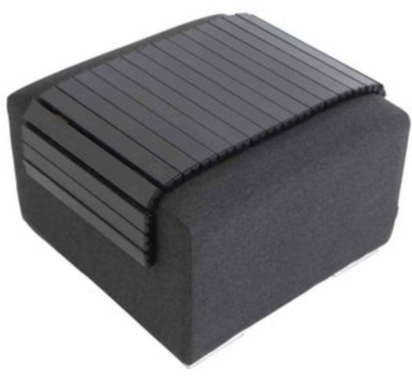 Rolltablett Delano, 40x89x2 cm Serviertablett Dekotablett Ablagefläche Bild 4