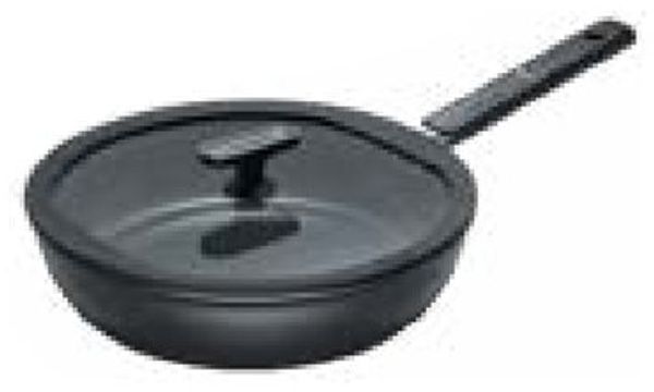 Fiskars Hard Face Bratpfanne 28 cm mit Deckel