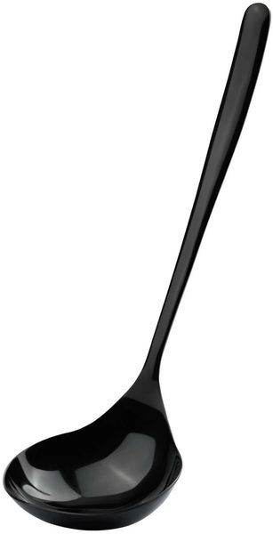 Schöpflöffel Edelstahl schwarz