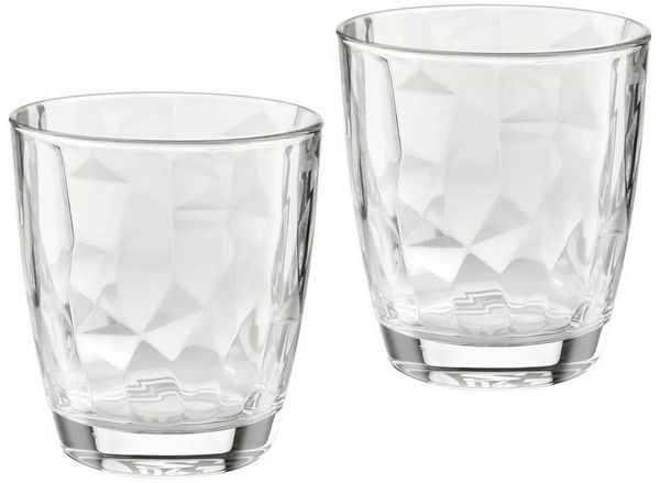 FC Schalke 04 Gläser-Set Glas Diamond 2er-Set, Glas