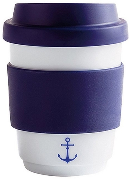 KAHLA Coffee-to-go-Becher Ahoi Marie fillit Becher + Trinkdeckel, Made in Germany