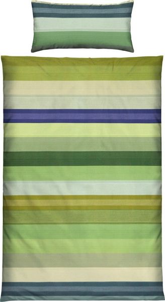 REDBEST Bettwäsche Bettwäsche, Polyester, Microfaser Streifen