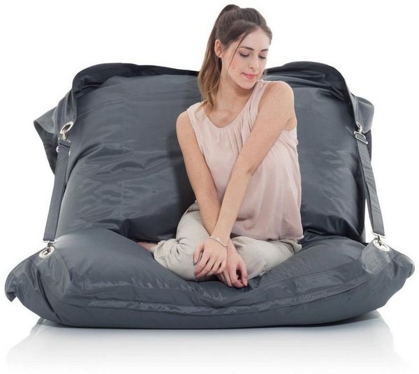 Smoothy Sitzsack SMOOTHY XXL Nylon Sitzsack 420D - Indoor & Outdoor Lounge Sitzkissen (Riesensitzsack, Sitzkissen Bean-Bag Sessel), für Kinder & Erwachsene