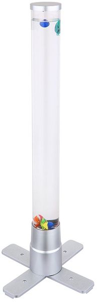 RGB LED Wassersäule, Farbwechsler, klar, Fische, H 61cm
